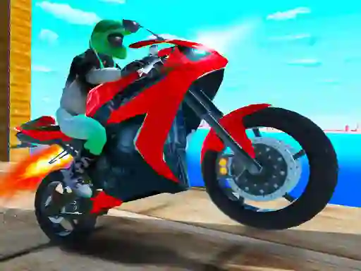 खेल Port Bike Stunt ऑनलाइन