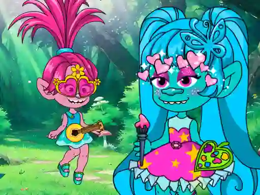 खेल Chibi Troll Fashion Maker ऑनलाइन