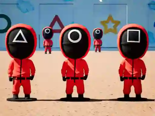खेल Squid Game hide and seek ऑनलाइन