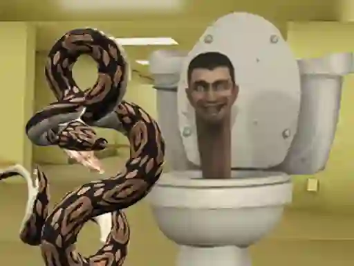 खेल Python Snake Kill Skibidi Toilet Backrooms ऑनलाइन