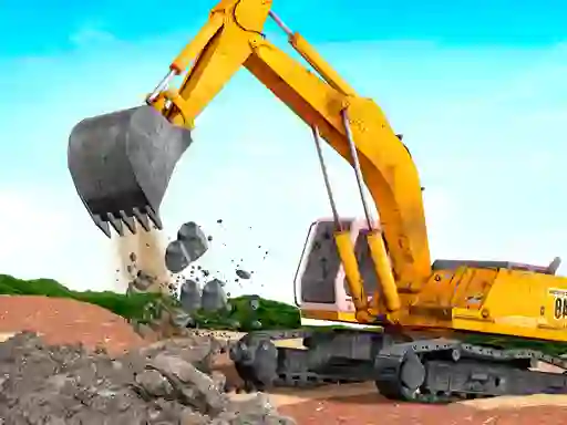 खेल Real JCB Excavator Simulator ऑनलाइन