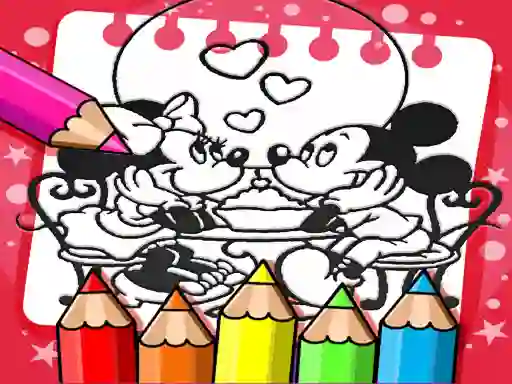 खेल Mickey Mouse Coloring Book ऑनलाइन