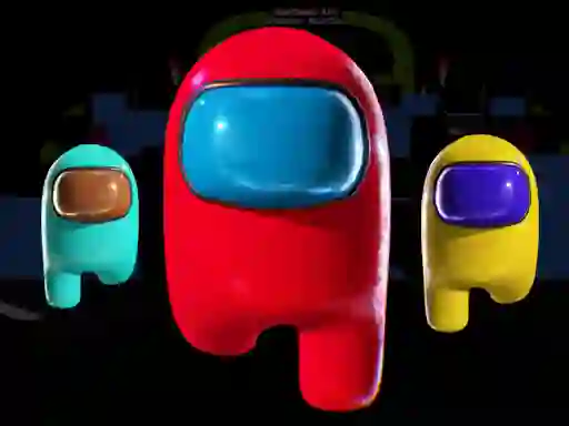 खेल Among Us Night Race ऑनलाइन