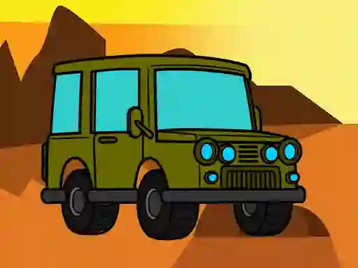 खेल Offroad Coloring Book ऑनलाइन