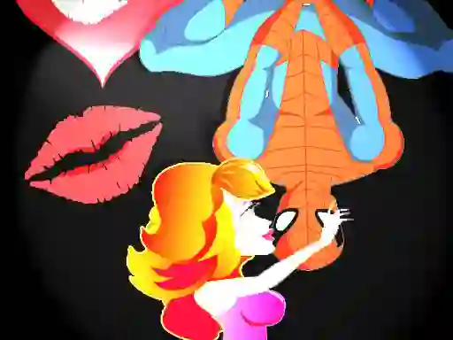 खेल Spiderman Kiss ऑनलाइन