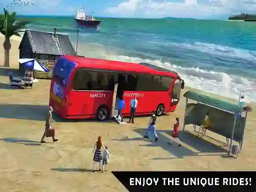 खेल Floating water surface bus ऑनलाइन
