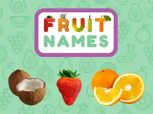 खेल Fruit Names ऑनलाइन