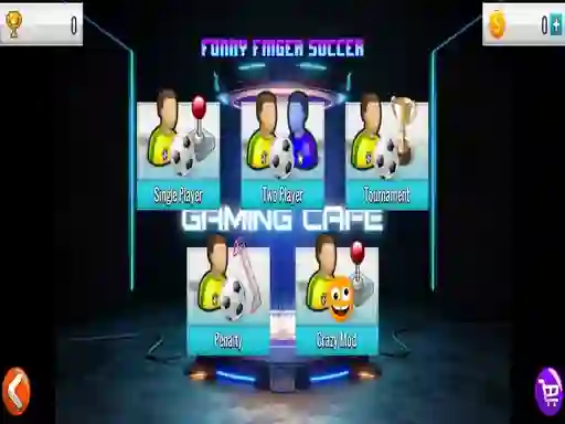 खेल Funny Finger Soccer ऑनलाइन