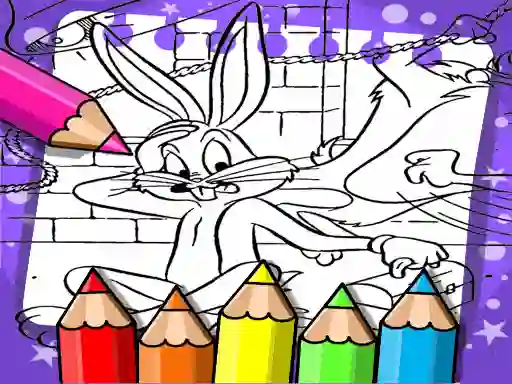 खेल Bugs Bunny Coloring Book ऑनलाइन