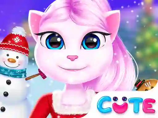 खेल Angela Christmas Decor Game ऑनलाइन
