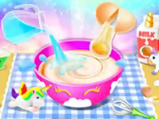 खेल Unicorn Cake Make ऑनलाइन
