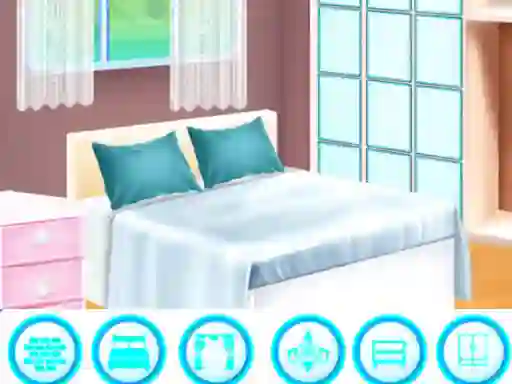 खेल Fashion Girl Beautiful New House ऑनलाइन
