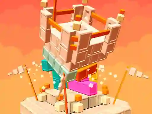 खेल Demolish Castle Puzzle ऑनलाइन