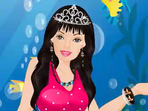 खेल Barbie Mermaid Dressup ऑनलाइन