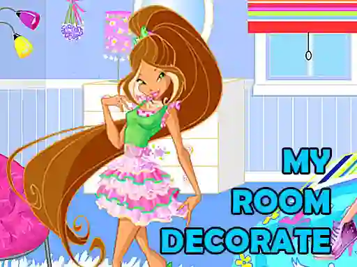 खेल Winx Room Decorate ऑनलाइन