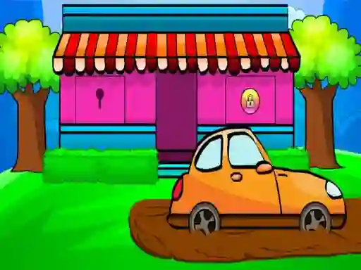 खेल Orange Car Escape 2 ऑनलाइन