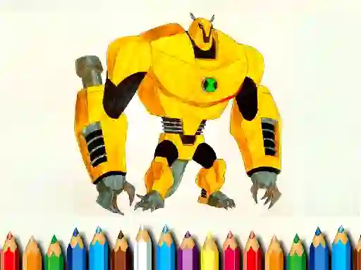खेल Ben10 Monsters Coloring book ऑनलाइन