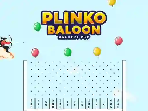 खेल Plinko Ballon Archery Pop ऑनलाइन