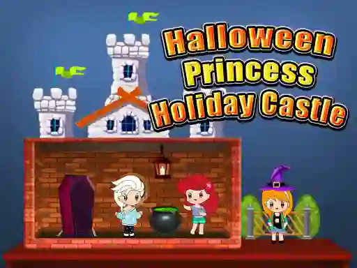 खेल Halloween Princess Holiday Castle ऑनलाइन