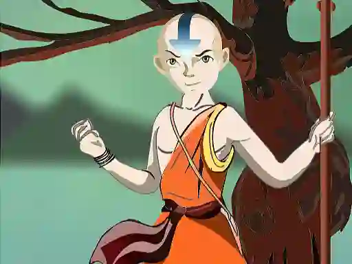 खेल Avatar Aang DressUp ऑनलाइन