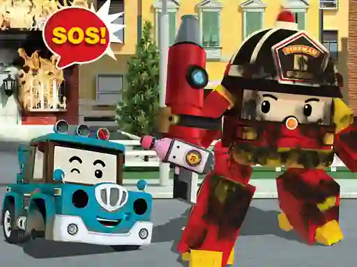 खेल Robot Car Emergency Rescue 2 ऑनलाइन