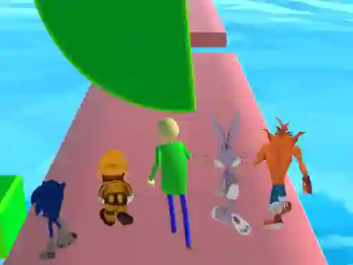 खेल Fun Race 3D baldi's basics ऑनलाइन