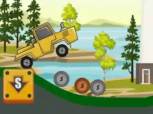 खेल Hill Climb Tractor 2D ऑनलाइन