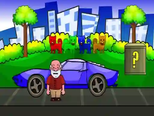 खेल Find The Old Man's Car Key ऑनलाइन