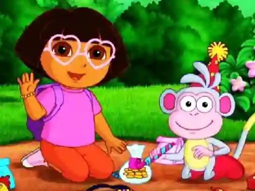 खेल Dora Kids Puzzles ऑनलाइन