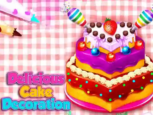 खेल Delicious Cake Decoration ऑनलाइन