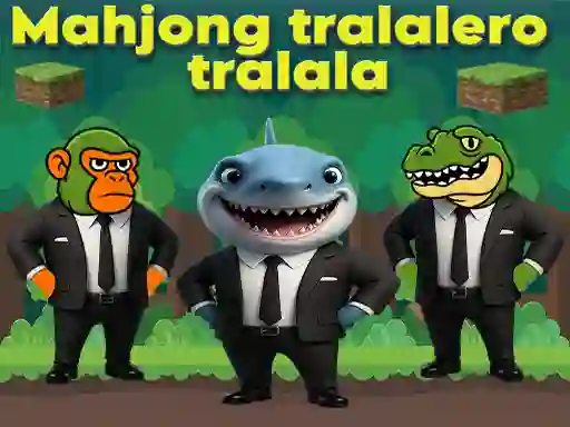 खेल Mahjong tralalero tralala ऑनलाइन