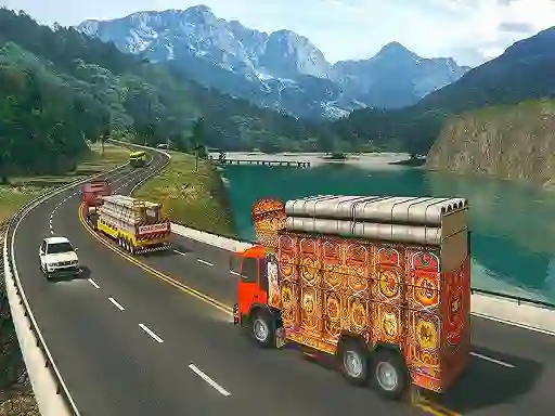 खेल Indian Cargo Truck Gwadar Port Game ऑनलाइन