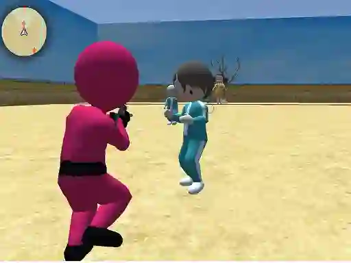 खेल Squid Game: Shooting Survival ऑनलाइन