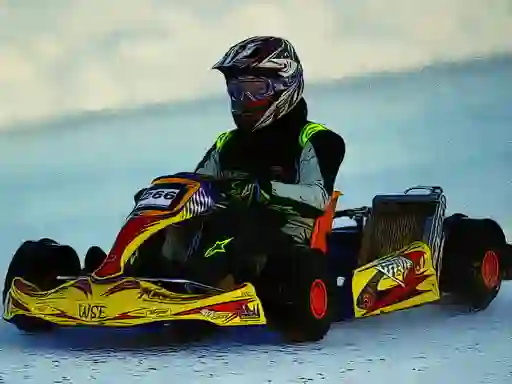 खेल Kart Racing Jigsaw ऑनलाइन