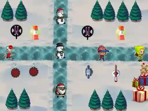 खेल Christmas Defense ऑनलाइन