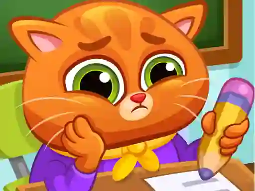 खेल Lovely Virtual Cat At School ऑनलाइन