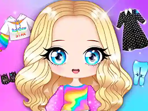 खेल Chibi Beauty Salon Dress Up And Spa ऑनलाइन