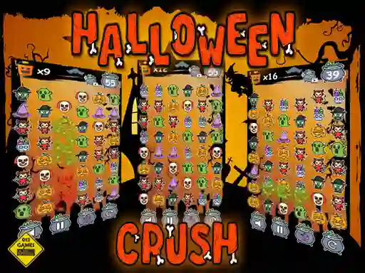 खेल Halloween Crush ऑनलाइन