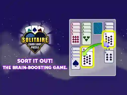 खेल Solitaire Card Sort Puzzle ऑनलाइन