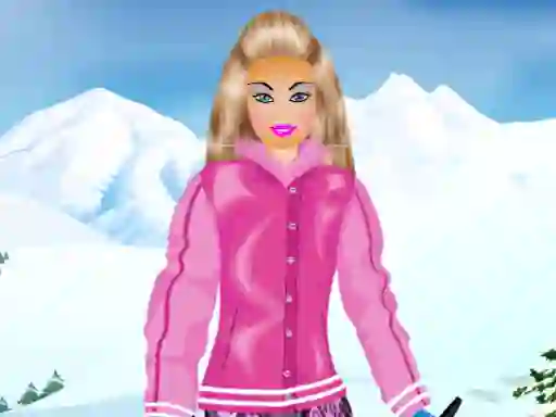खेल Barbie Snowboard Dress ऑनलाइन