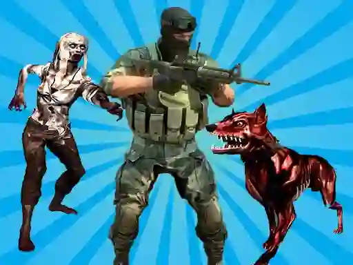 खेल Good Guys VS Bad Boys Zombie ऑनलाइन