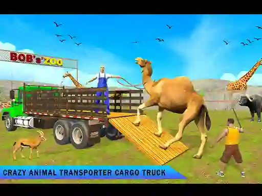 खेल Zoo Animal Transport Game ऑनलाइन
