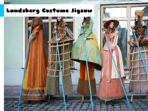 खेल Landsberg Costume Jigsaw ऑनलाइन