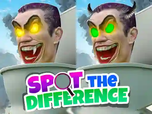 खेल Skibidi Toilet Spot the Difference ऑनलाइन