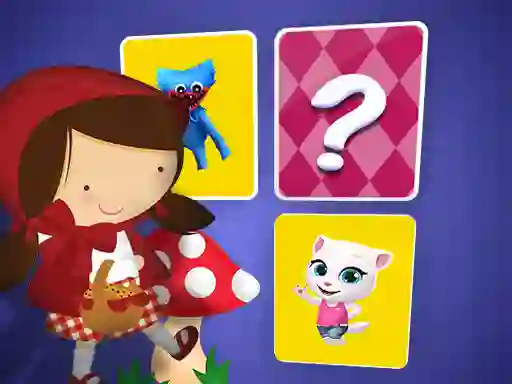 खेल Little Red Riding Hood Memory Card Match ऑनलाइन