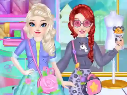 खेल Fashion Princess Sewing Clothes ऑनलाइन