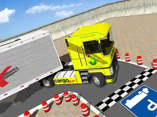 खेल Cargo Truck Parking 2021 ऑनलाइन