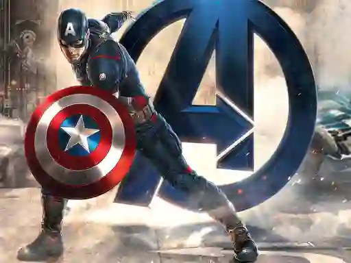 खेल Captain American Jigsaw Puzzle ऑनलाइन