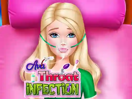 खेल Ava Throat Infection ऑनलाइन