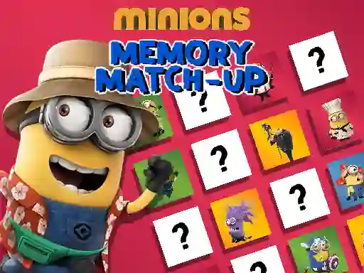 खेल Minions Memory Match Up ऑनलाइन